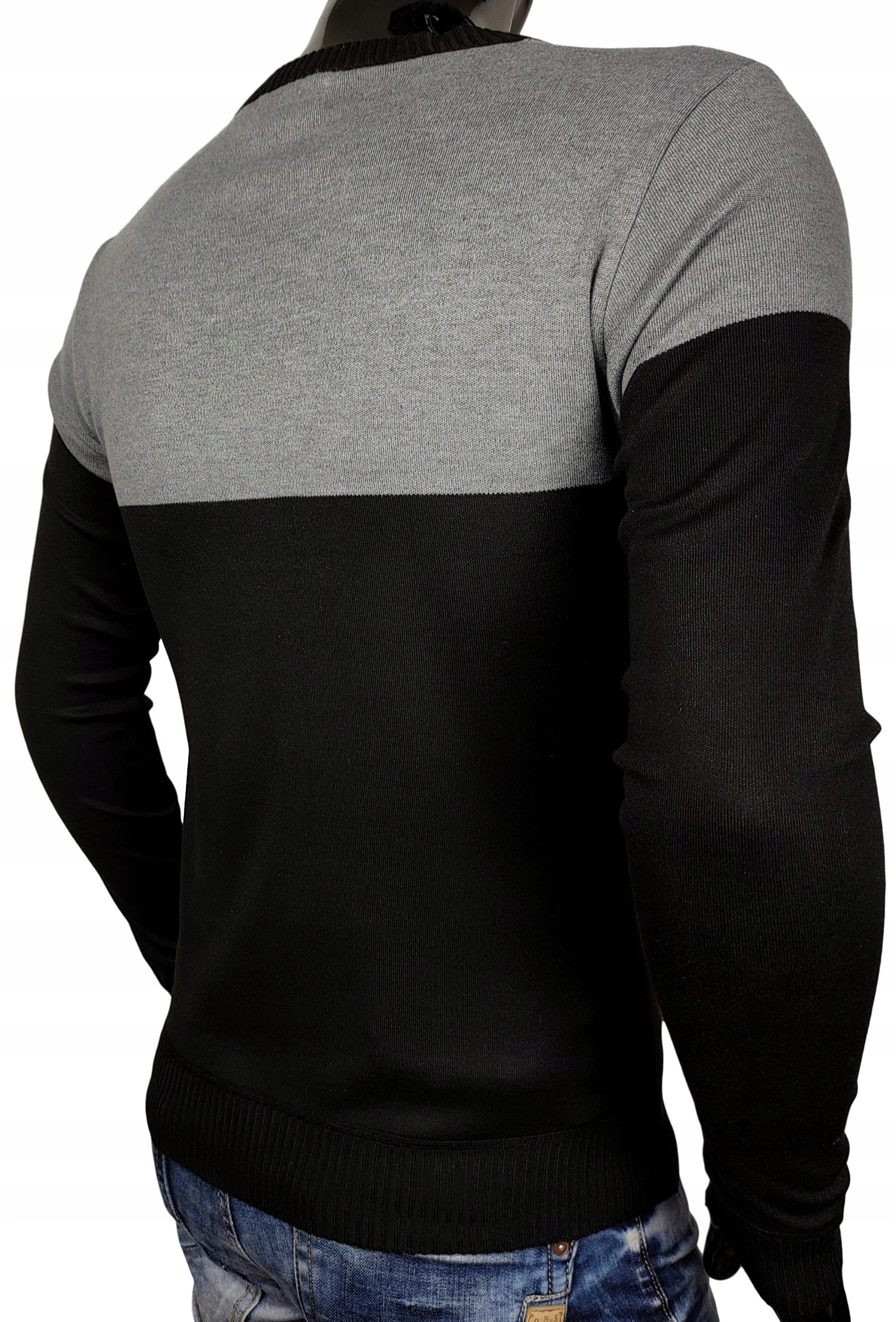 SWETER MĘSKI Z DODATKIEM WEŁNY O71 r. XL Marka inna