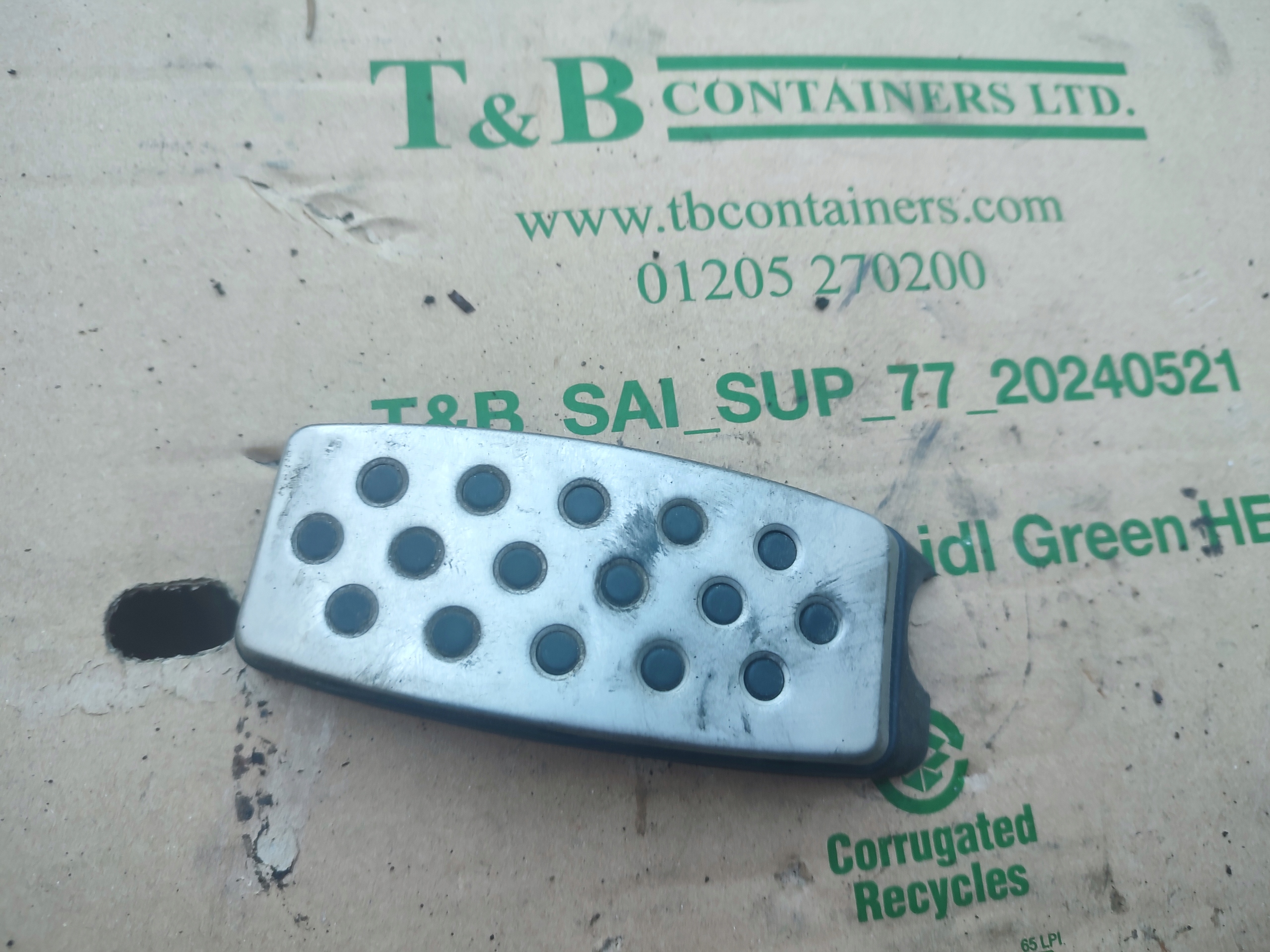 cap for pedal Opel corsa E OPC 13440018