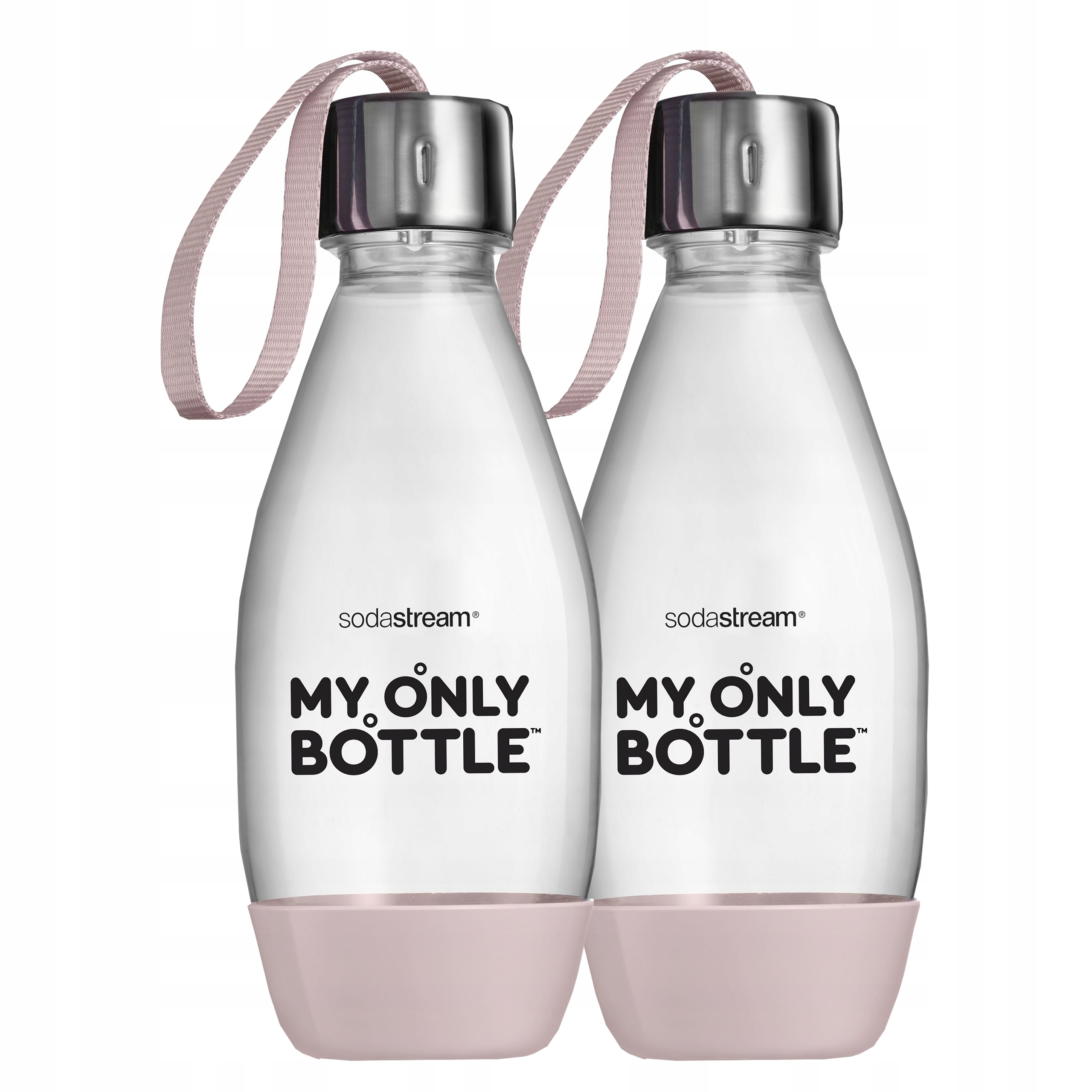 

Butelka SodaStream My Only Różowa 0,5L 2 sztuki