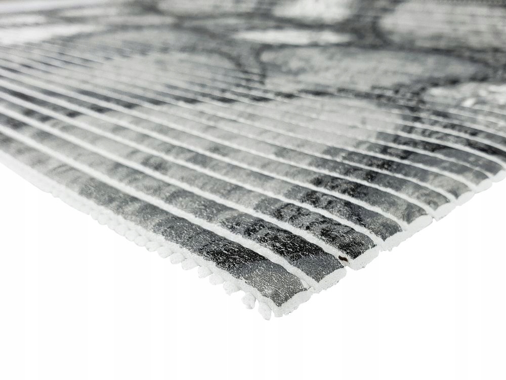 Dywanik Łazienkowy Podłogowy PVC Wzór Kamyki Szare EAN (GTIN) 5907610915586