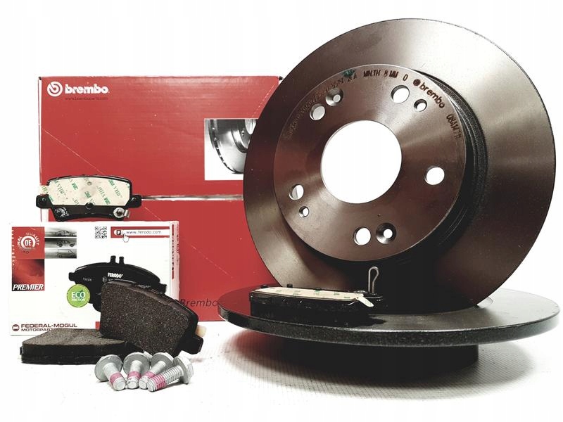 BREMBO ДИСКИ + КОЛОДКИ FERODO T HONDA CIVIC VIII