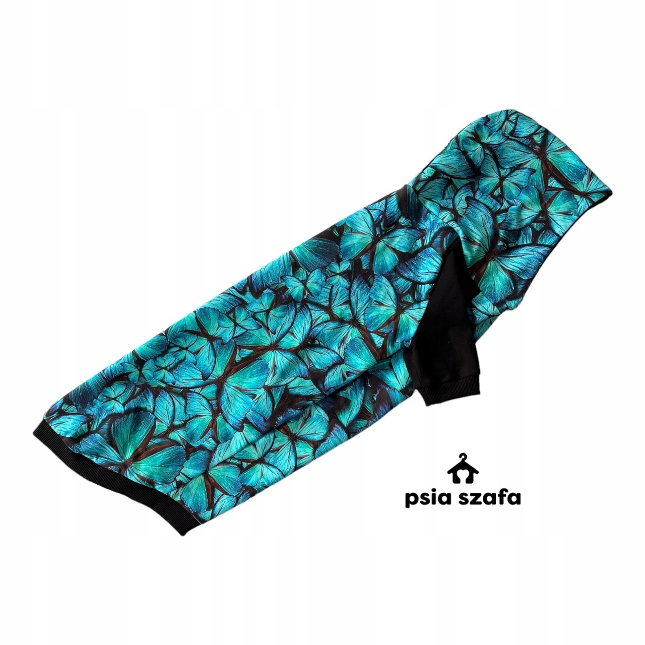 Levně Mikina pro psa velikost 3XL (XXXL) Motýlci