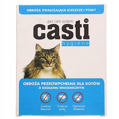 

Casti obroża przeciwpchelna dla kota
