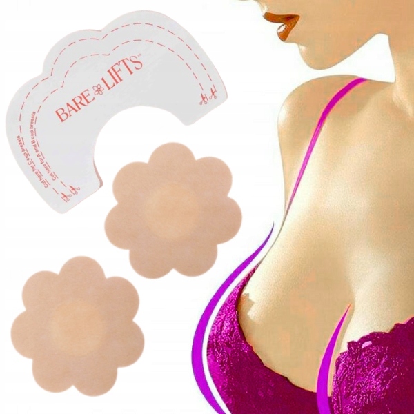 STANIK BIUSTONOSZ SAMONOŚNY PRZYKLEJANY PODNOSZĄCY BIUST + NASUTNIKI Marka Inna marka