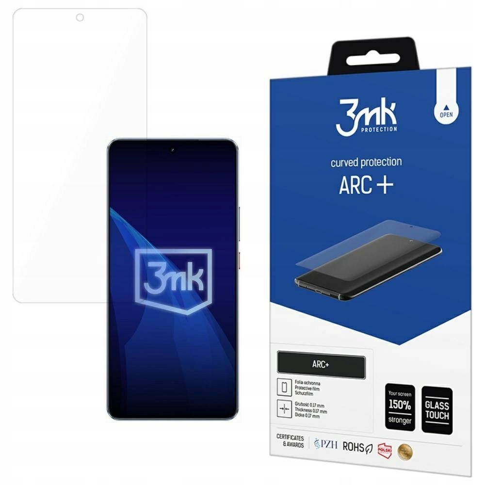 Folia 3MK Arc+ Fullscreen do Realme Gt 7
