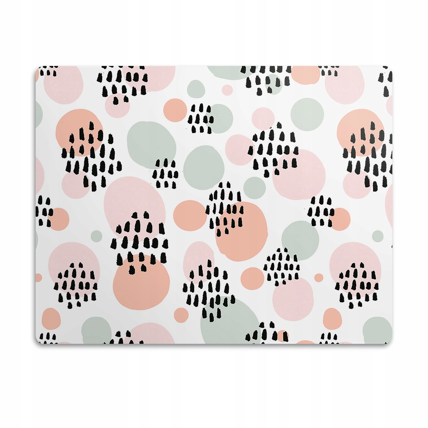 Levně Ochranná podložka pod misky Barevné puntíky 60x40 cm