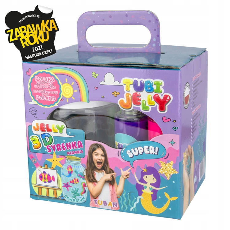

Zestaw Tubi Jelly 6 kol małe Akwarium Syrena Tuban