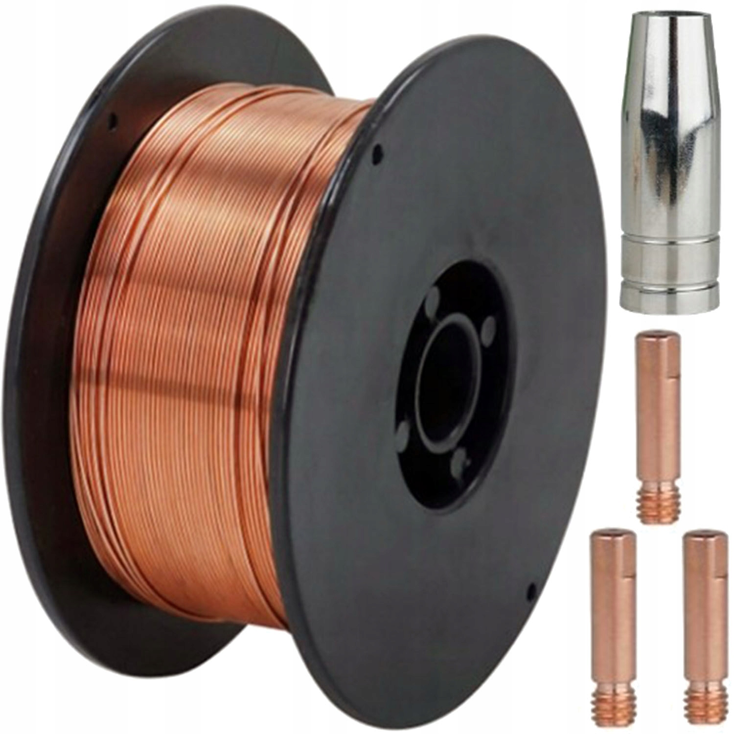 

Drut spawalniczy do Migomat SG2 0,8 mm zestaw