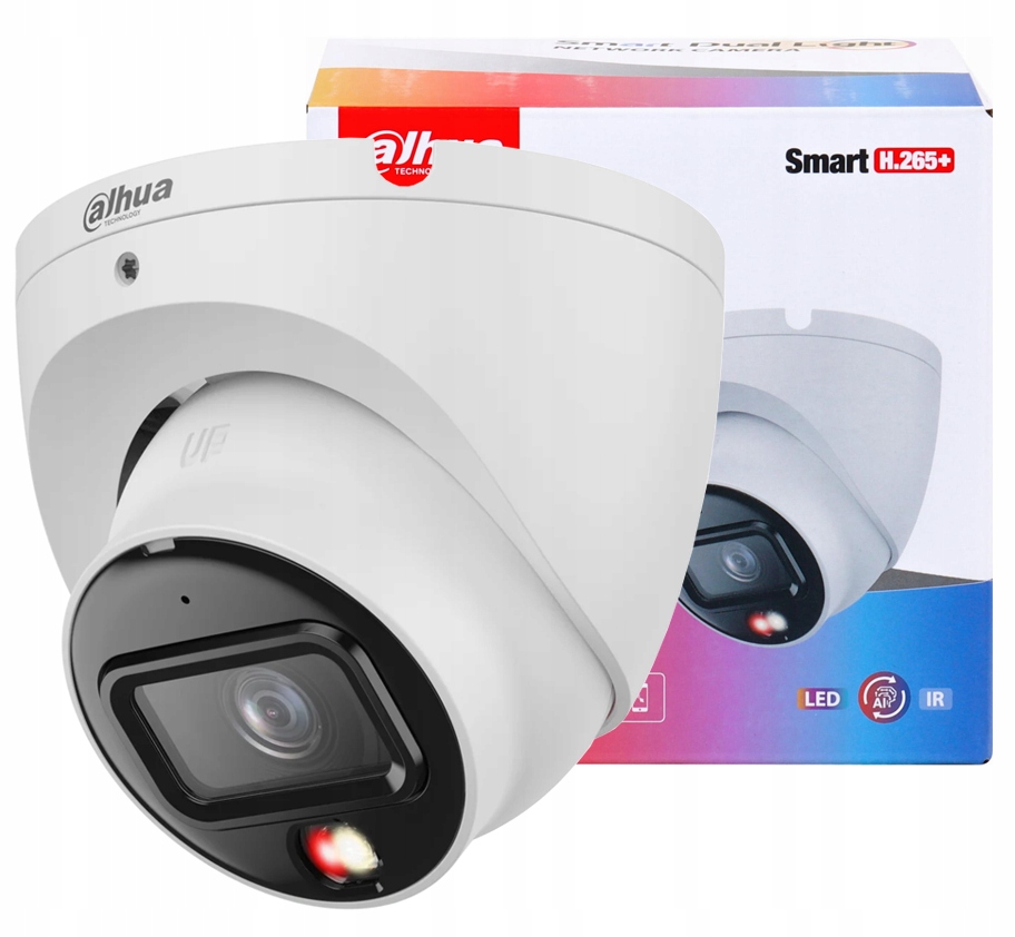 Vonkajšia Ip kamera 8MPx 4K Dahua IPC-HDW1839T-A-IL-0280B-S6