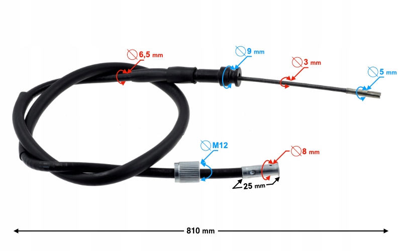 Linka licznika do motoroweru Ranger Classic Producent Moretti