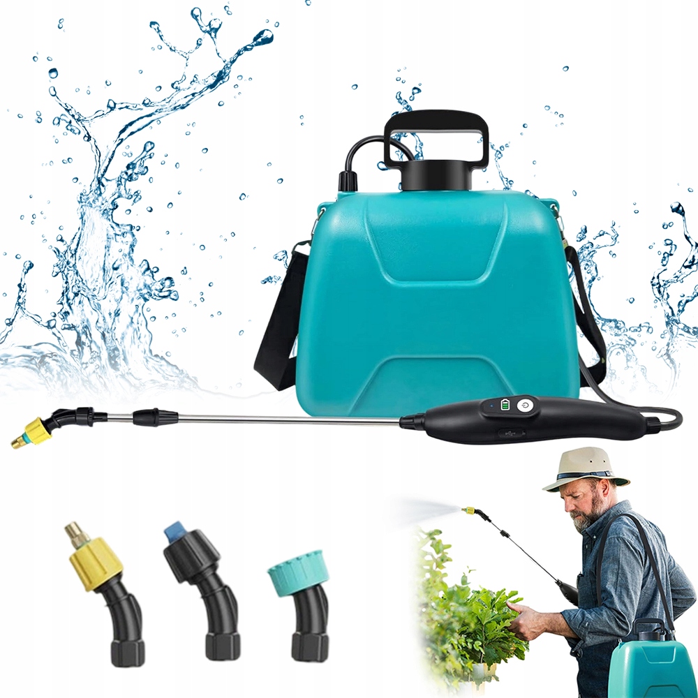 Elektrický postřikovač Zahradní postřikovač Elektrický 8 l Akumulátorový