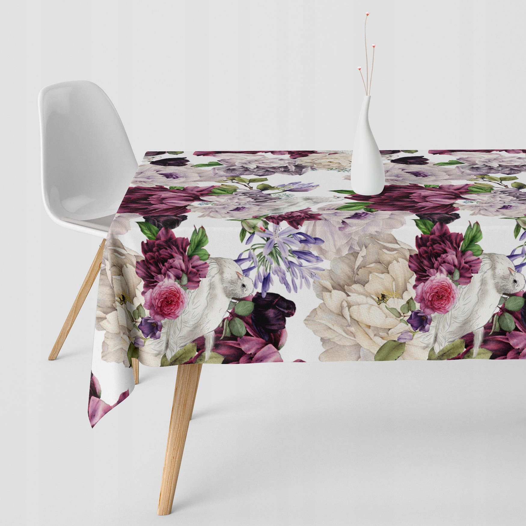 OBRUS PLAMOODPORNY 140X240 GŁADKI MATOWY GRUBY 080 Typ obrus