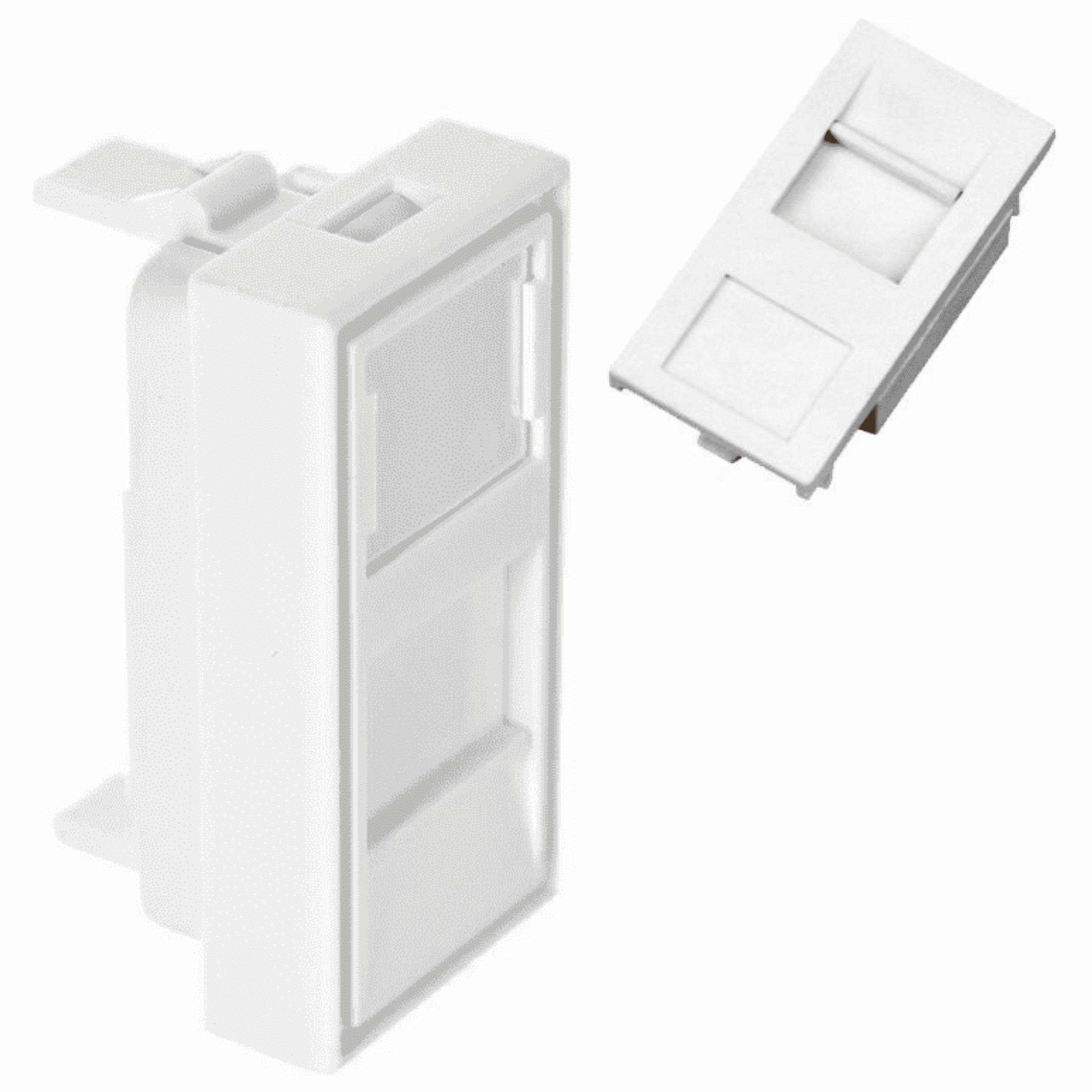

Mediabox 22,5x45 Adapter keystone 1M z przesłoną