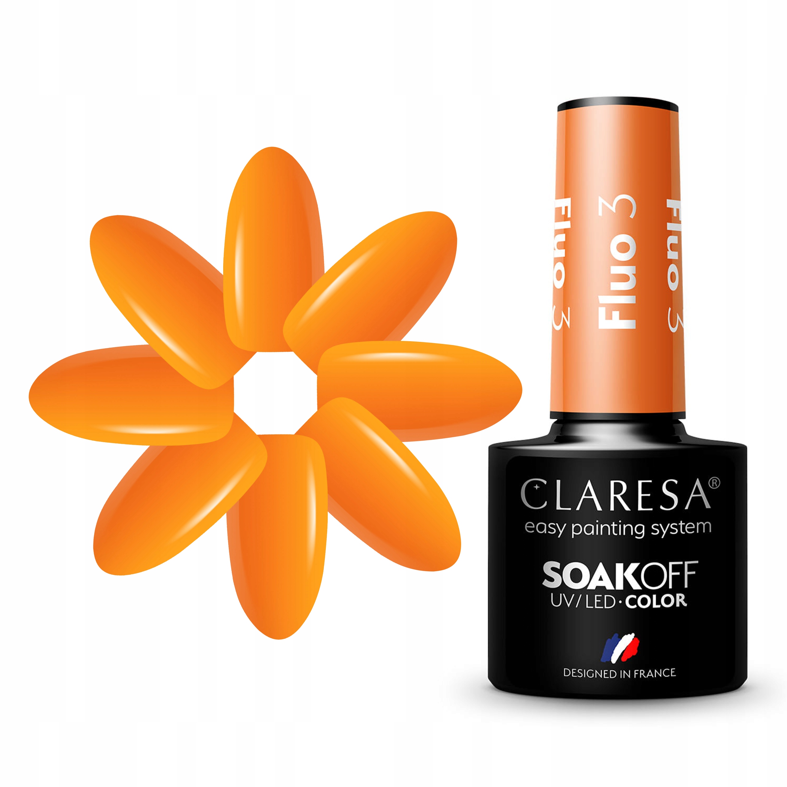 

Claresa Lakier Hybrydowy Neonowy Fluo 3 5ml