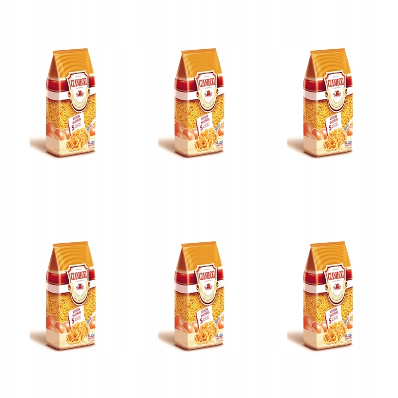 Czaniecki těstoviny Válcovaná nit 500 g X6