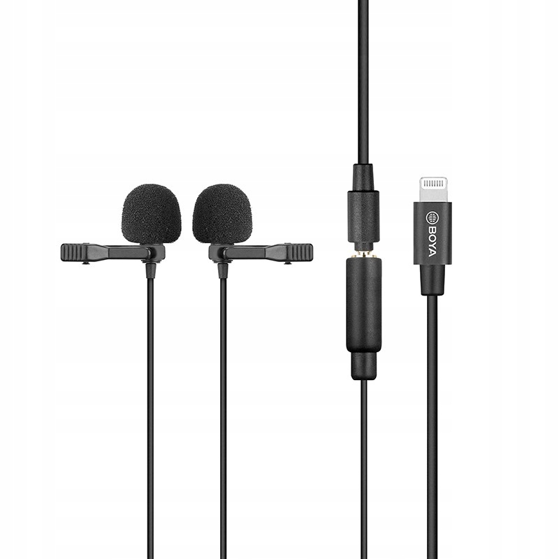Kondenzátorový mikrofon Boya BY-M2D