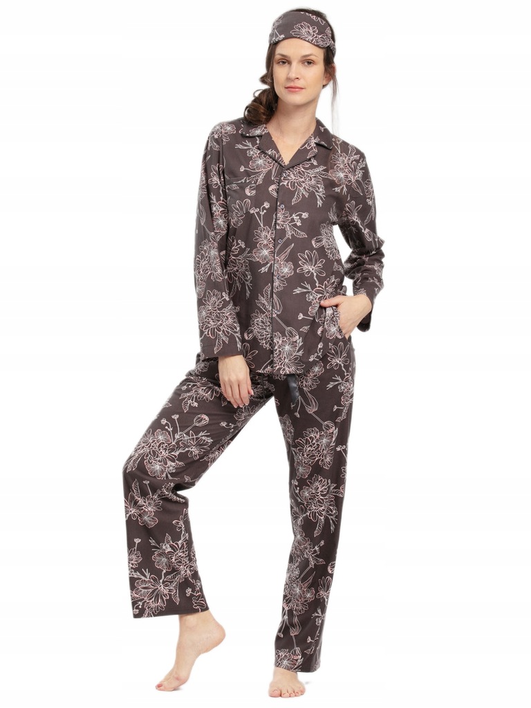 Dámské Pyžamo S Dlouhým Rukávem Key Lns 817 XL