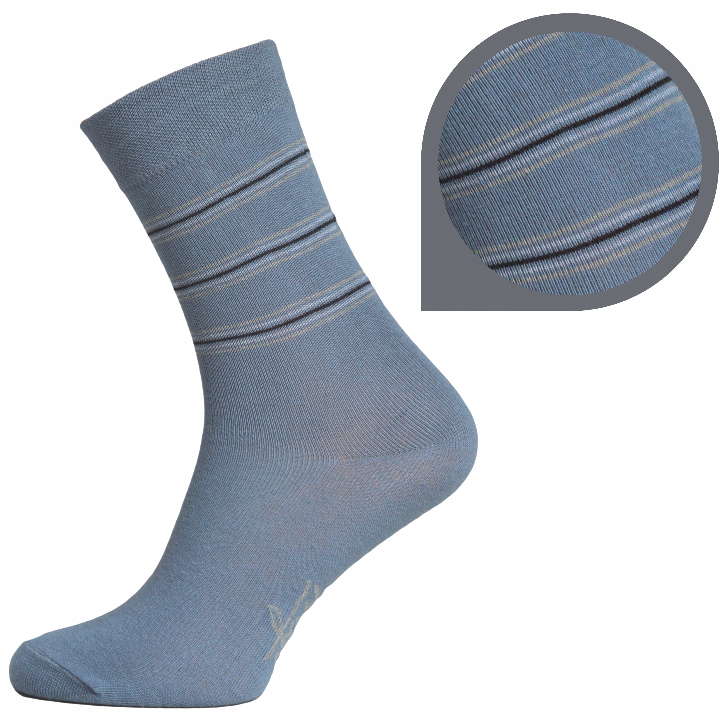 

Garniturowe Bawełniane Skarpety W Paski 43-46