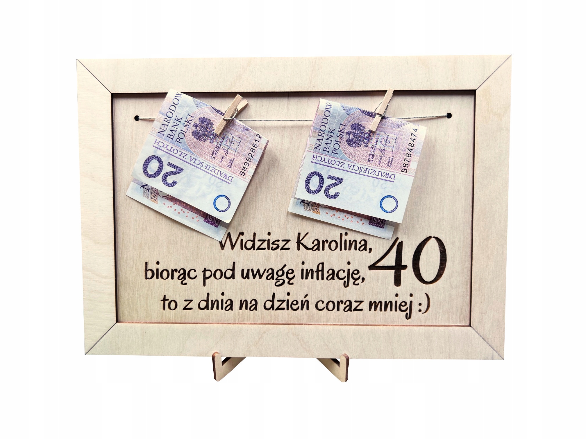 

na 30 40 50 Urodziny Tabliczka Życzeniami