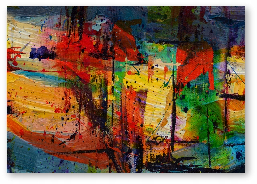 

Abstrakcja Nowoczesna plakat B1 100x70cm #232