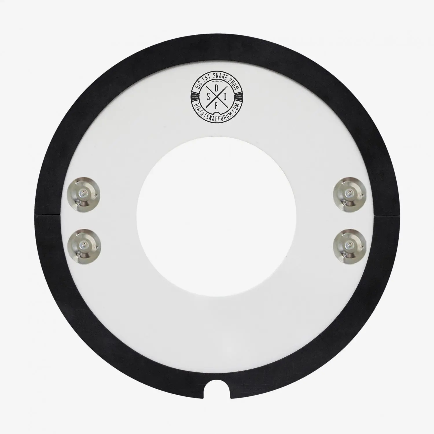 Velký Fat Snare Drum Snare-Bourine Donut 12"