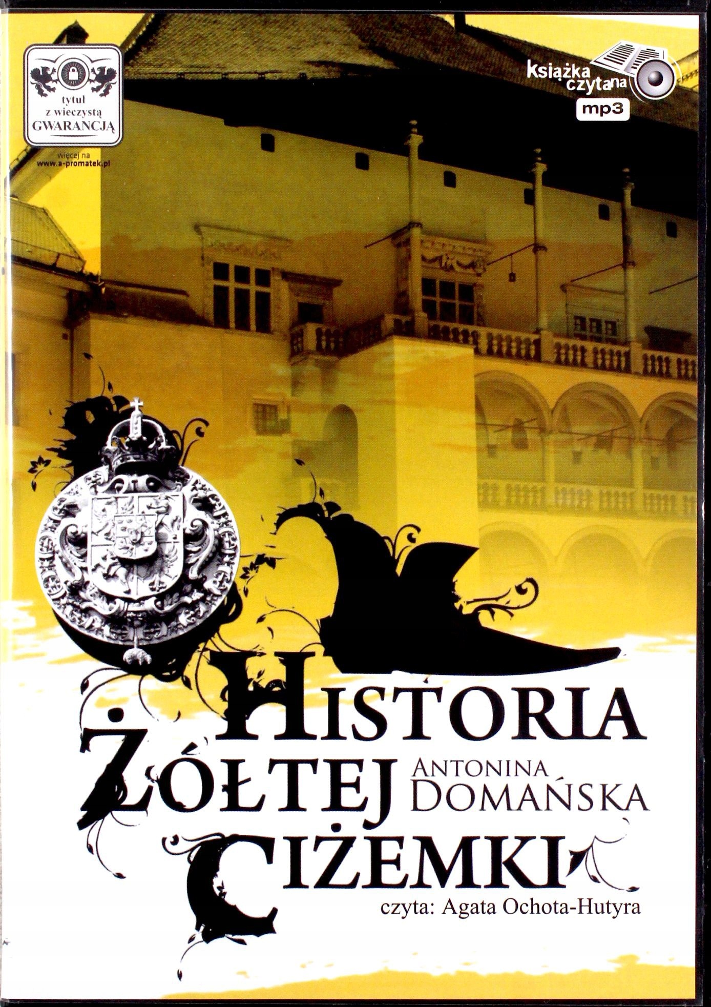 HISTORIA ŻÓŁTEJ CIŻEMKI (TWARDA) - ANTONINA DOMAŃSKA [AUDIOBOOK] [CD-MP3]