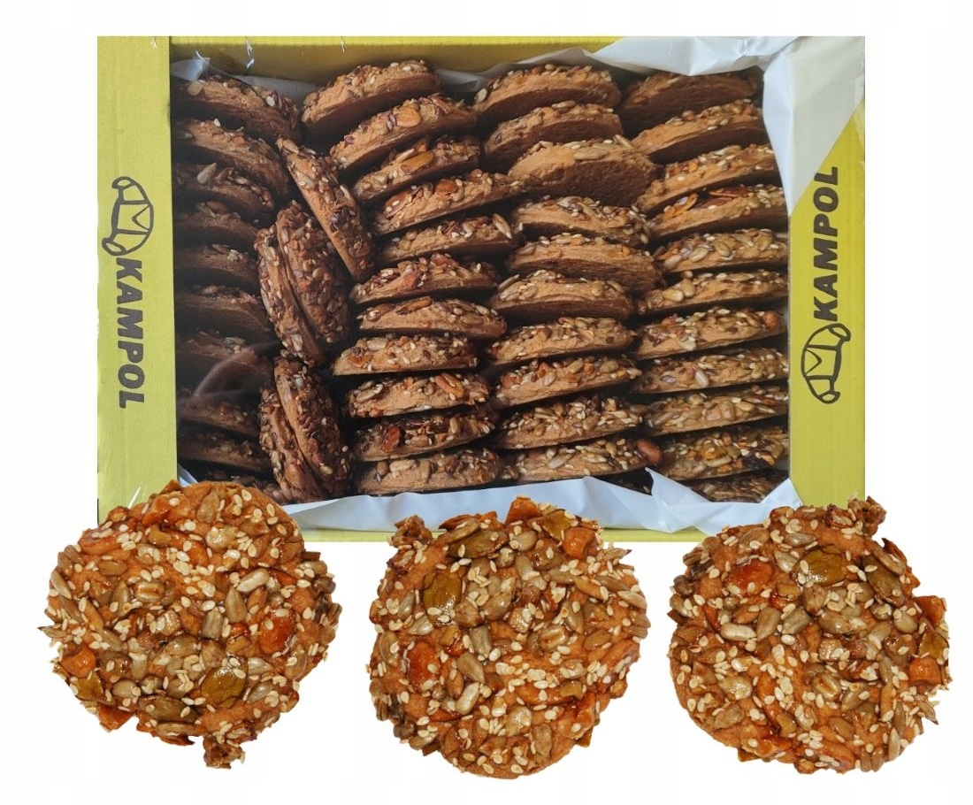 Ciastka kruche mix ziaren 3kg Kampol