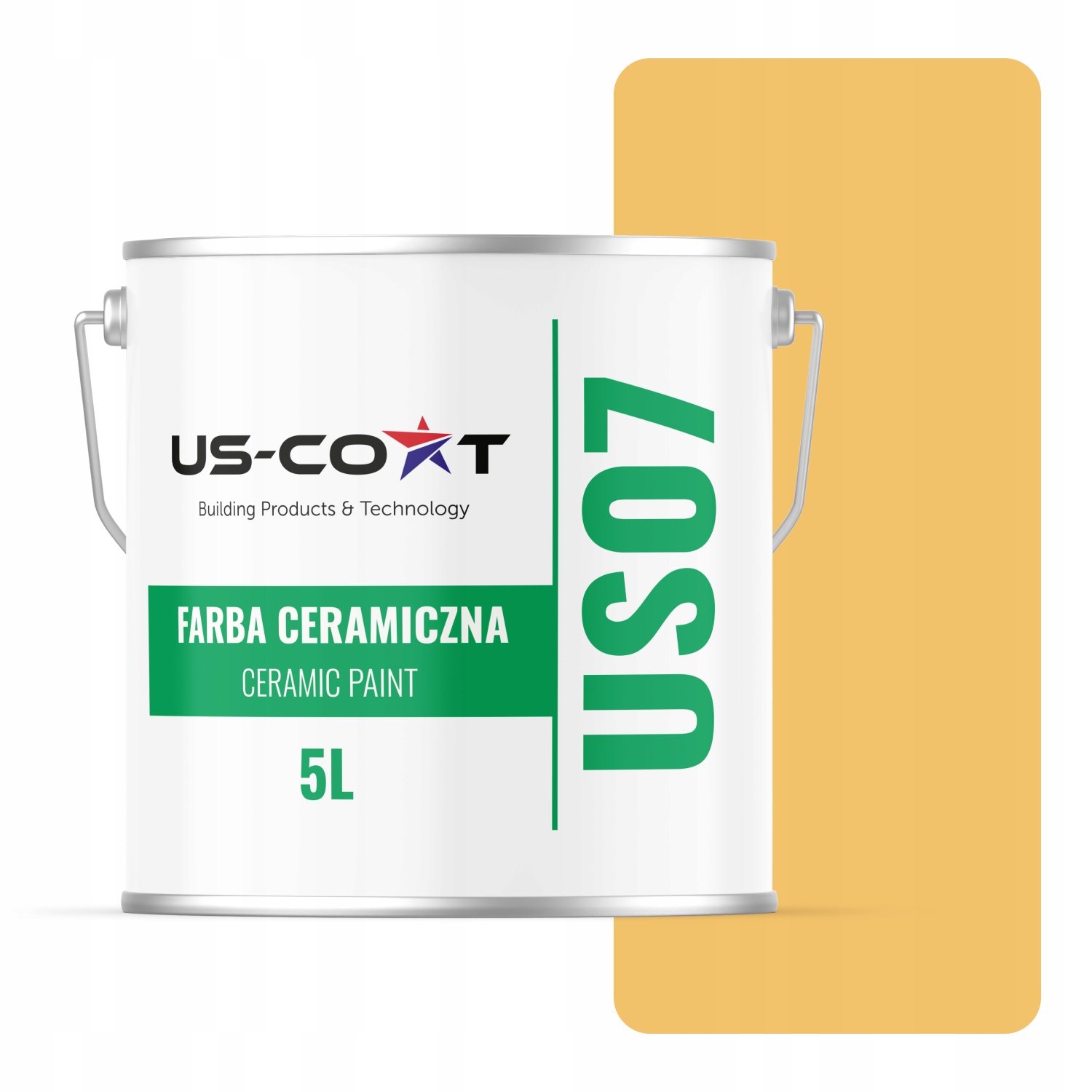 Keramická Farba Na Stenu Medová Farba H6554 5L Hlboká Matná Na Stropné Steny