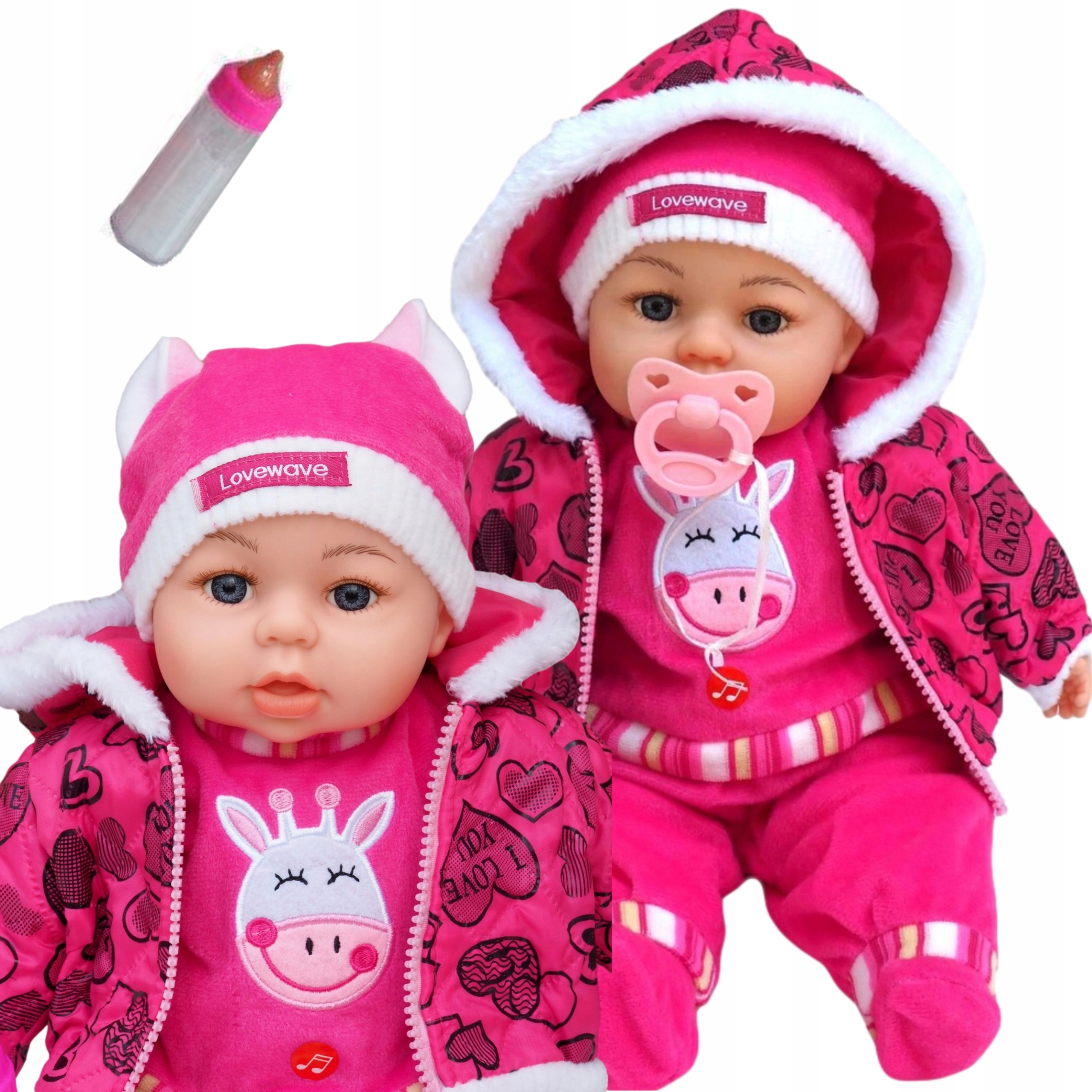 LALKA BABY MÓWI I ŚPIEWA PO POLSKU INTERAKTYWNY BOBASEK MAGICZNA BUTELKA Kod producenta 00