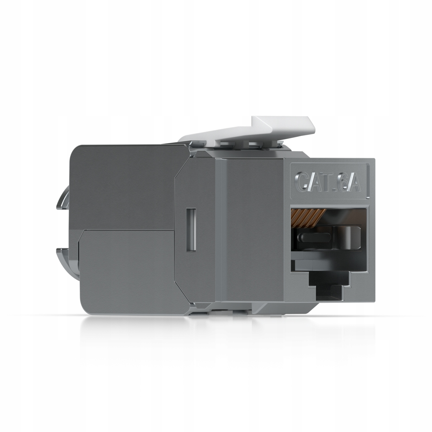 Ubiquiti UniFi UACC-Keystone-Jack-C6A Toolless keystone for terminating a Cat6A Ethernet jack without the use of a punch-down or crimping tool, (12) Keystone Jacks per pack — 5