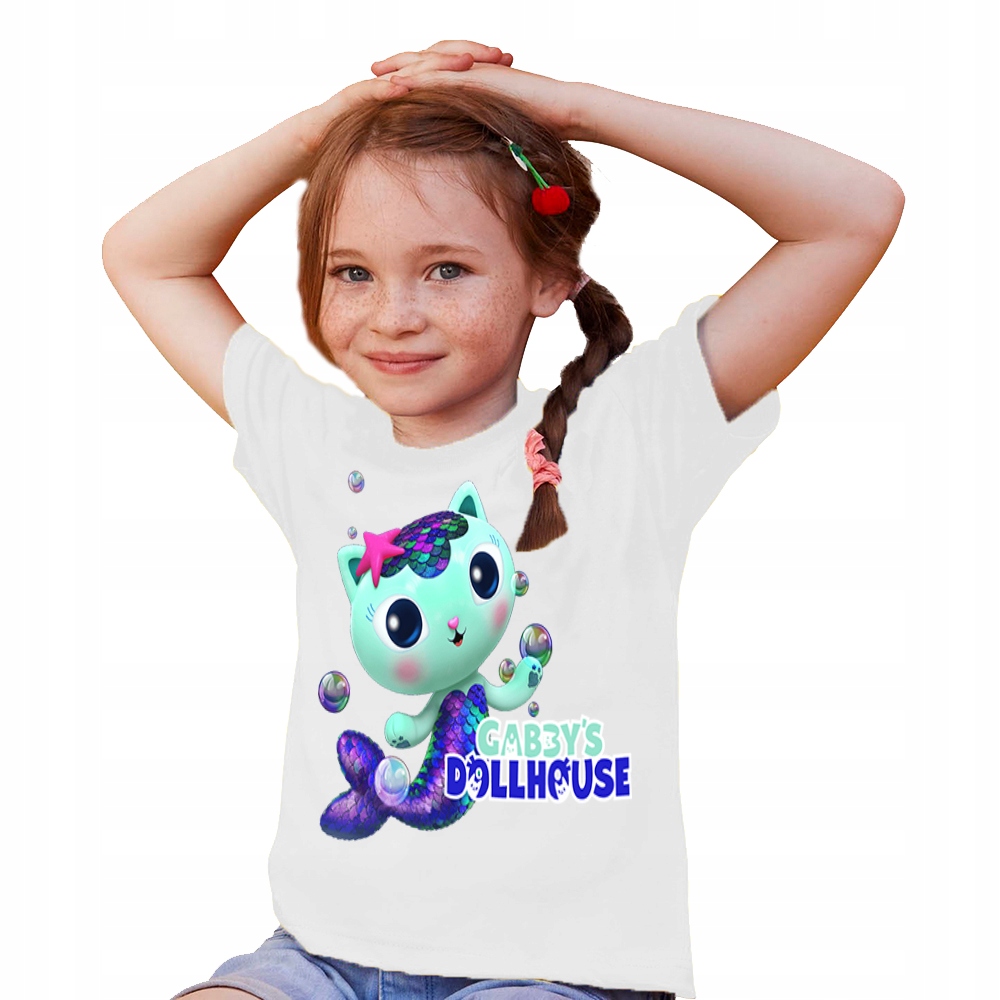 

Koszulka Kid Koci Domek Gabi Wiele Wzorów 98 cm
