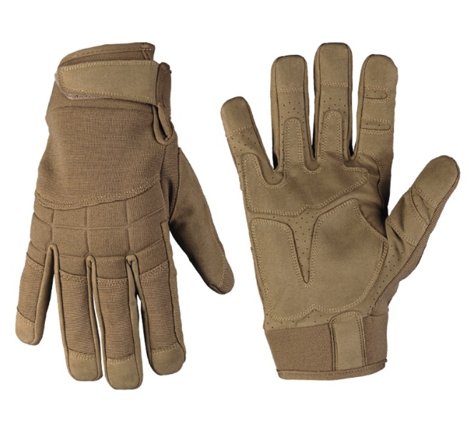 Mil-Tec Rękawice Assault Ciemny Coyote XXL