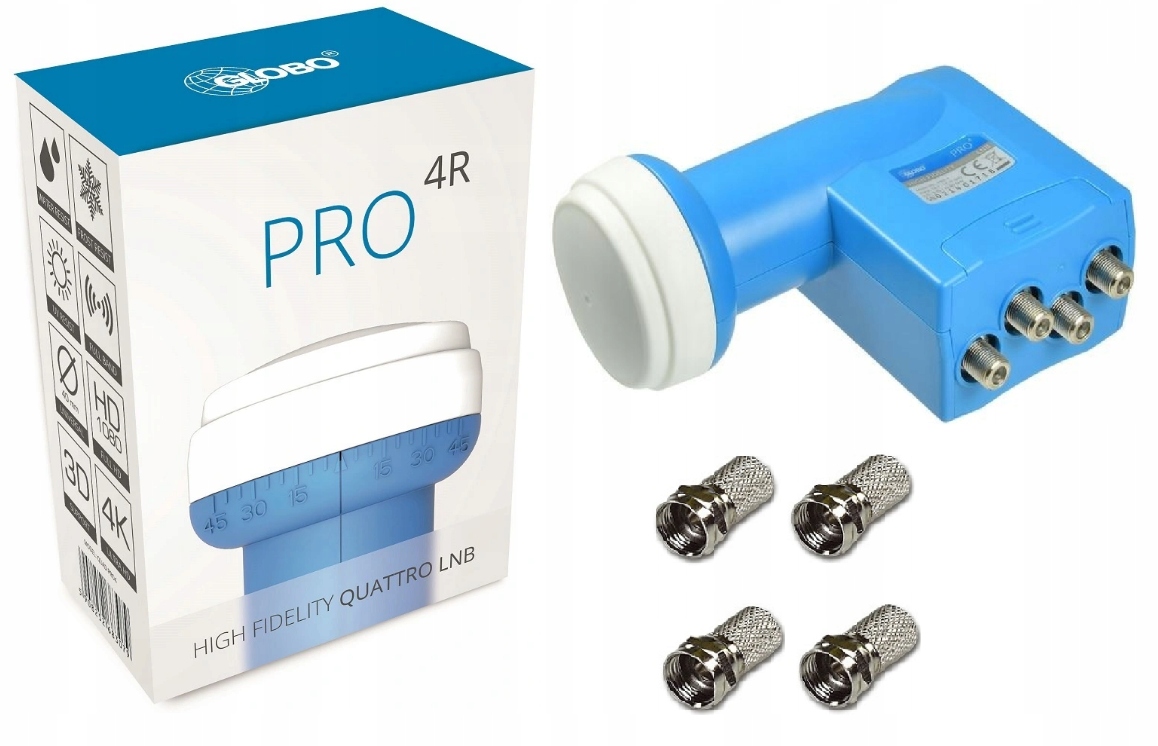 

Konwerter Opticum Quattro Pro 4R 4 x wtyk F