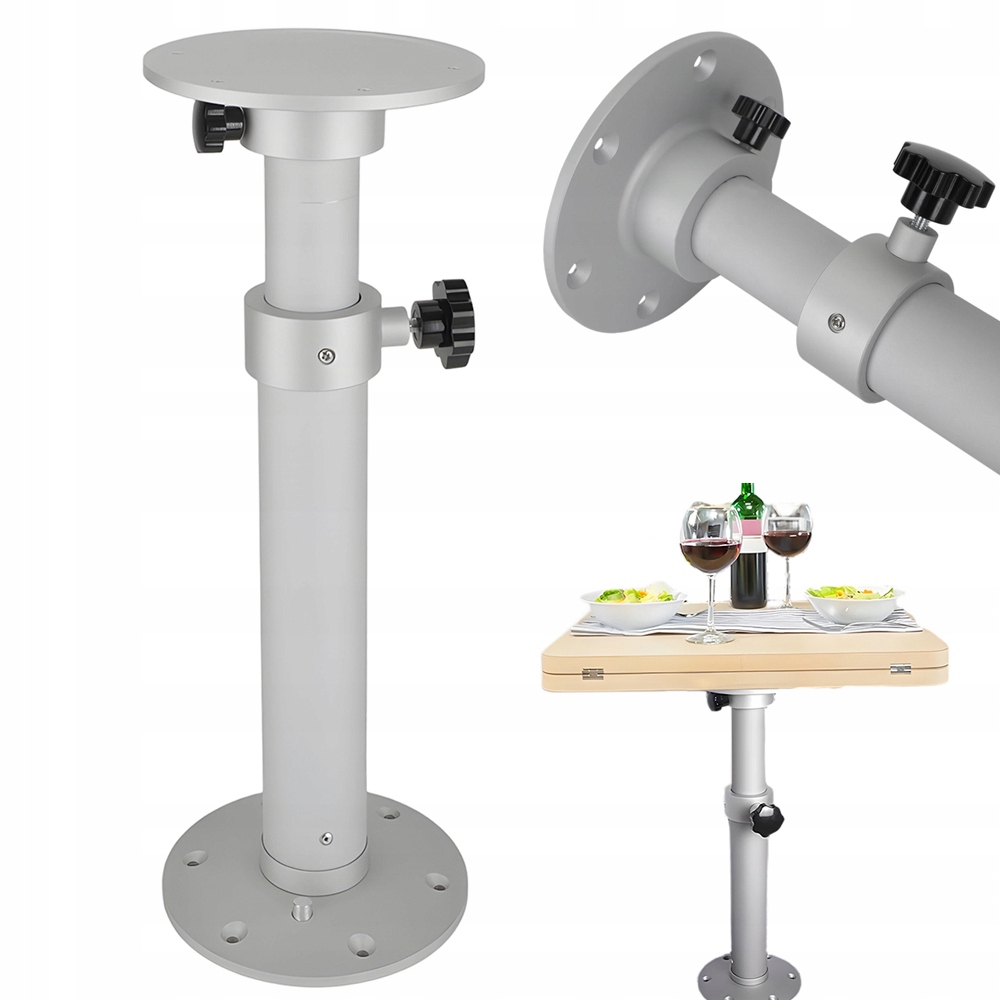 Noha stolu camper přívěs Přenosný 45-69 Cm hliník