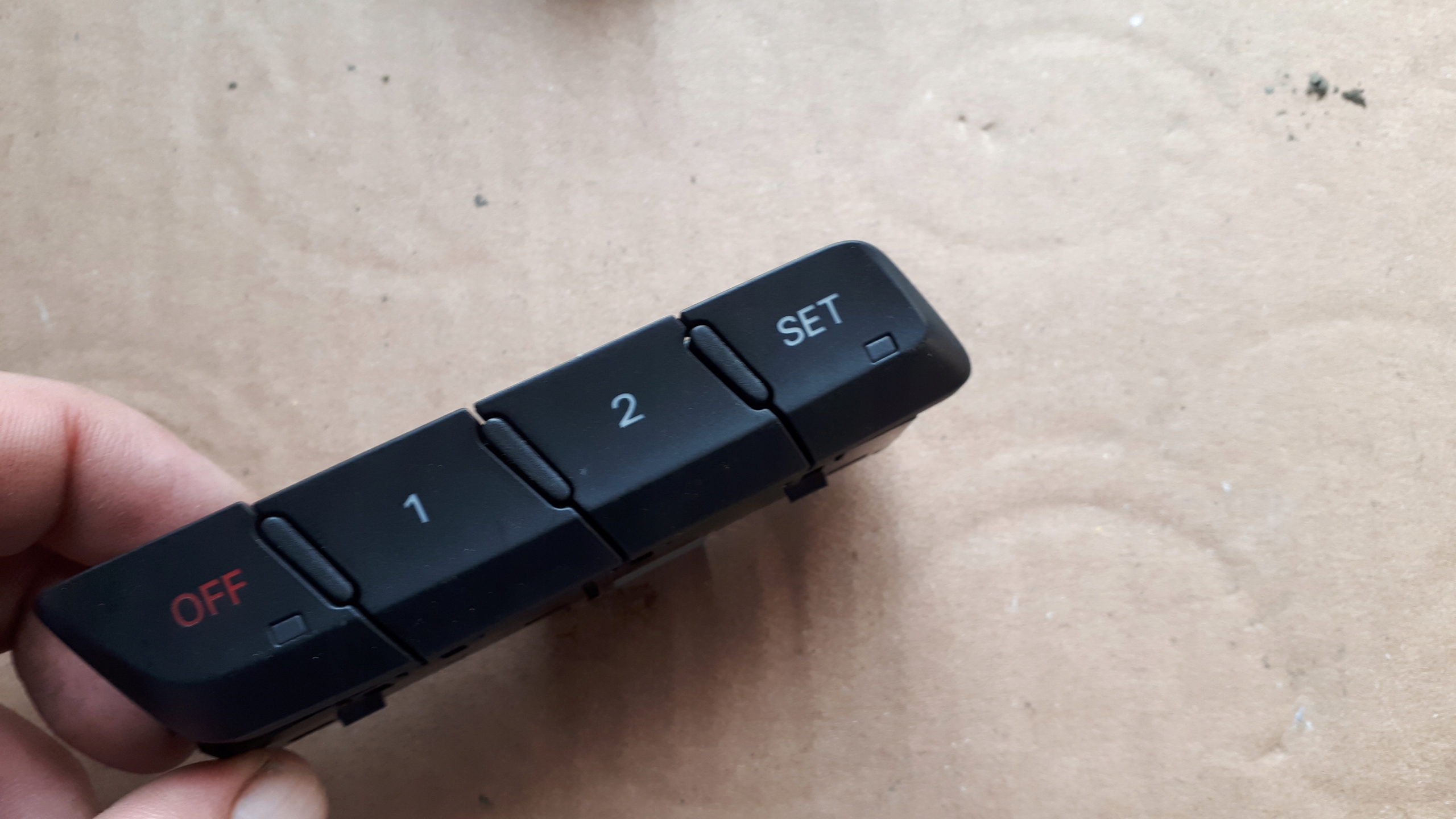 SQ5 8R Q5 button PAMIECI seat 8R0959769A