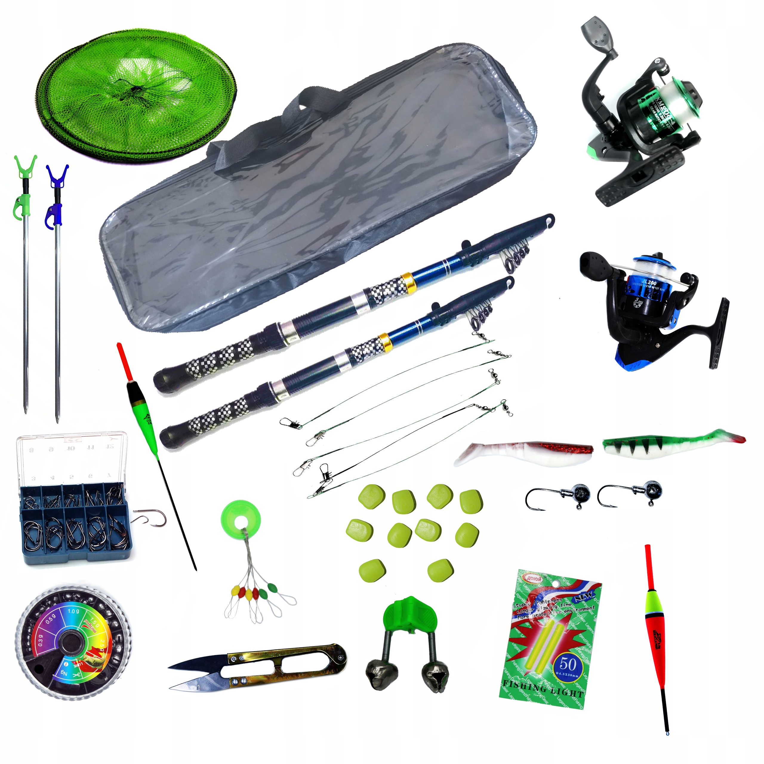 Sada pro rybaření pro děti Spinning Splávek Taška Dárek pro rybáře