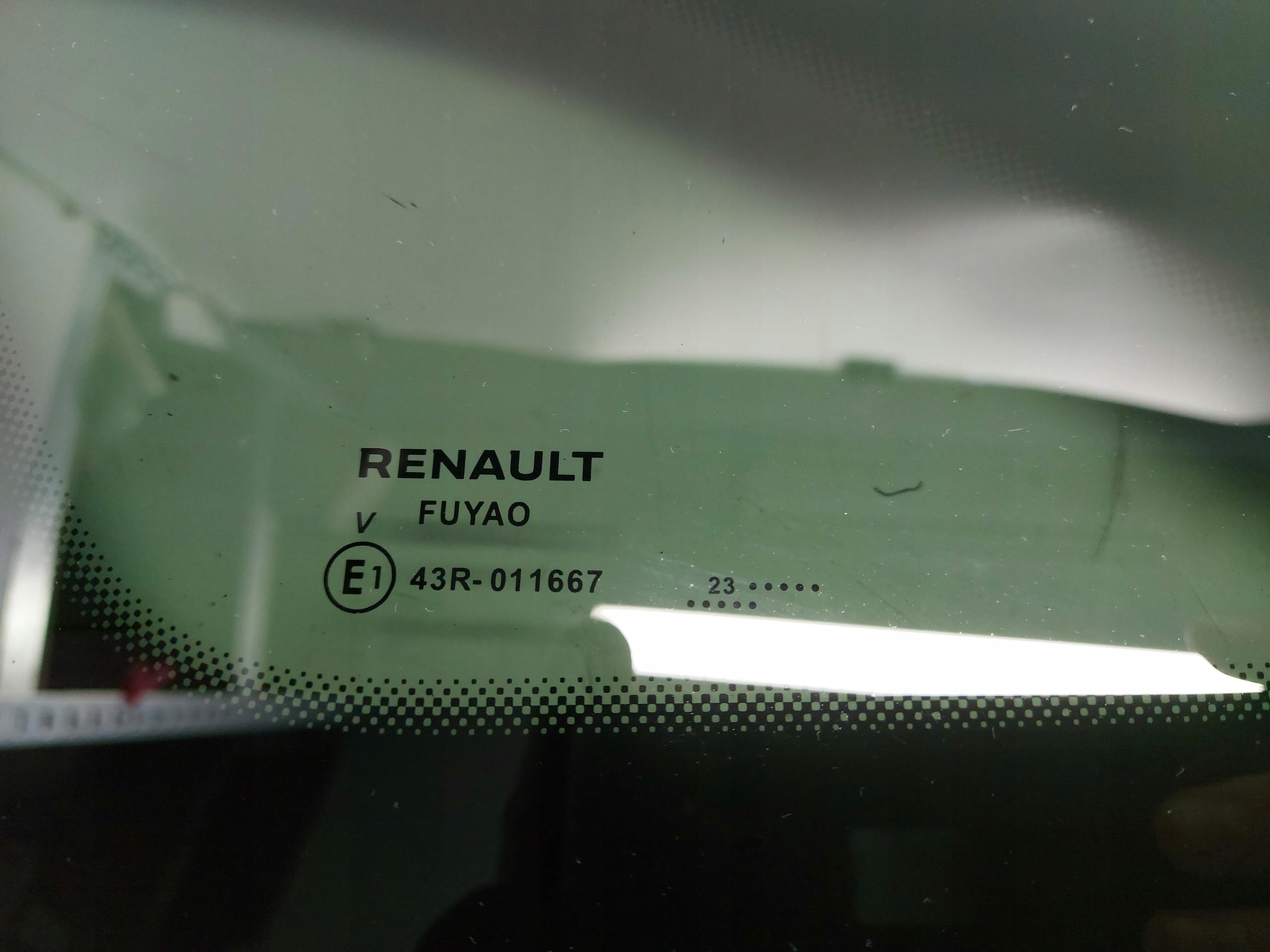 RENAULT Austral E window nadwozia rear part left 2023