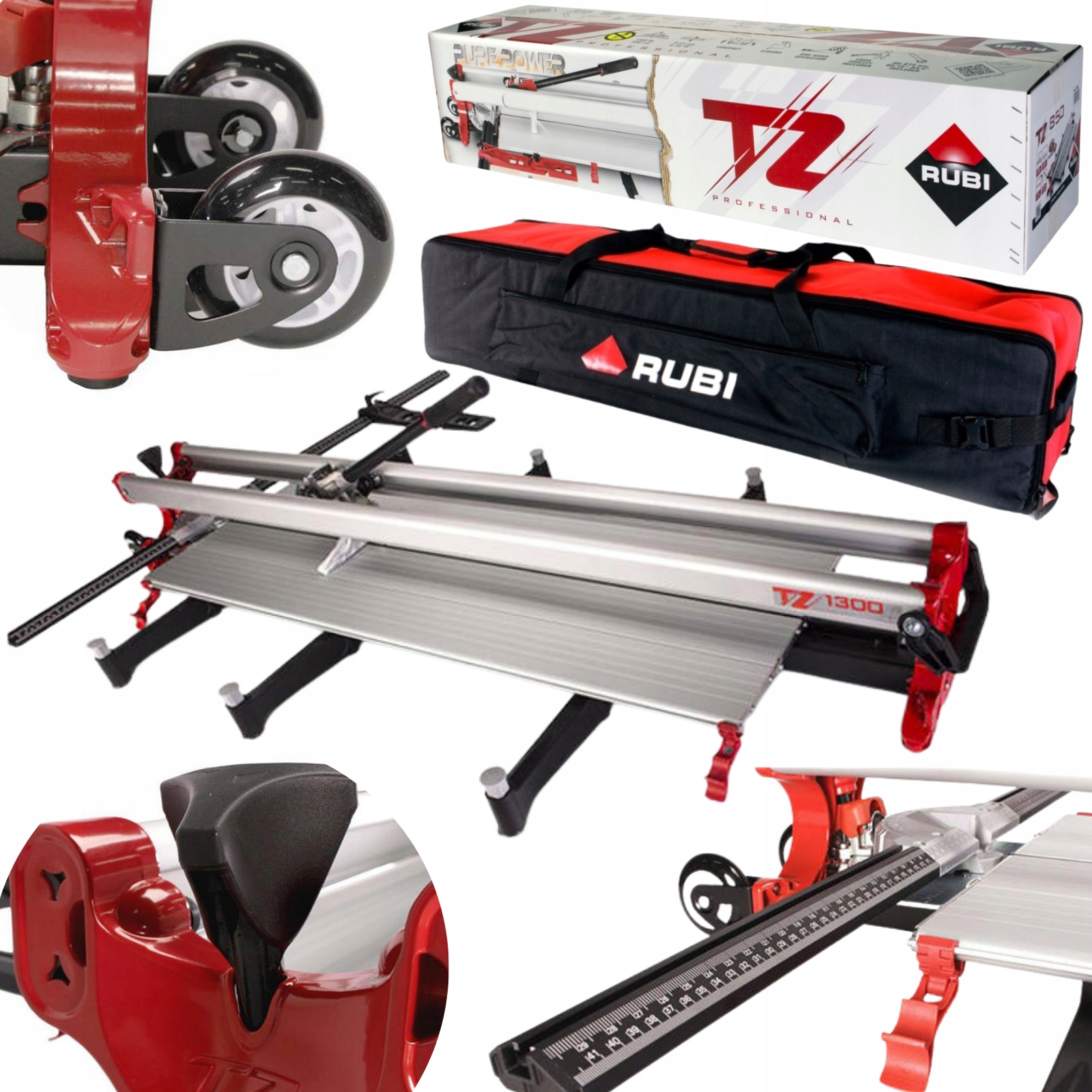 Przecinarka ręczna do glazury, gresu Rubi TZ-1300