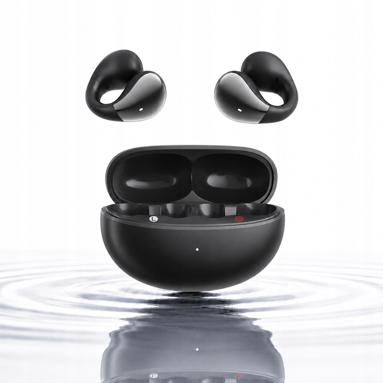 Bezdrátová Sluchátka Qcy Ows S Klipem IPX4 Bt 5.4 Android iOS Usb-c 30 h
