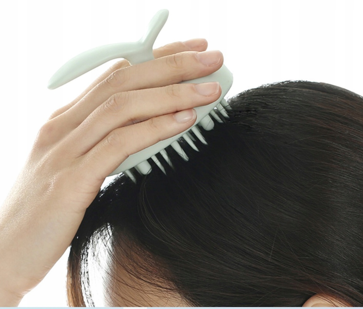 SZCZOTKA DO MYCIA MASAŻU SKÓRY GŁOWY FaSoLa Typ szczotki