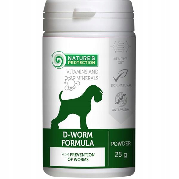 Levně Nature's Protection D-Worm 25 g