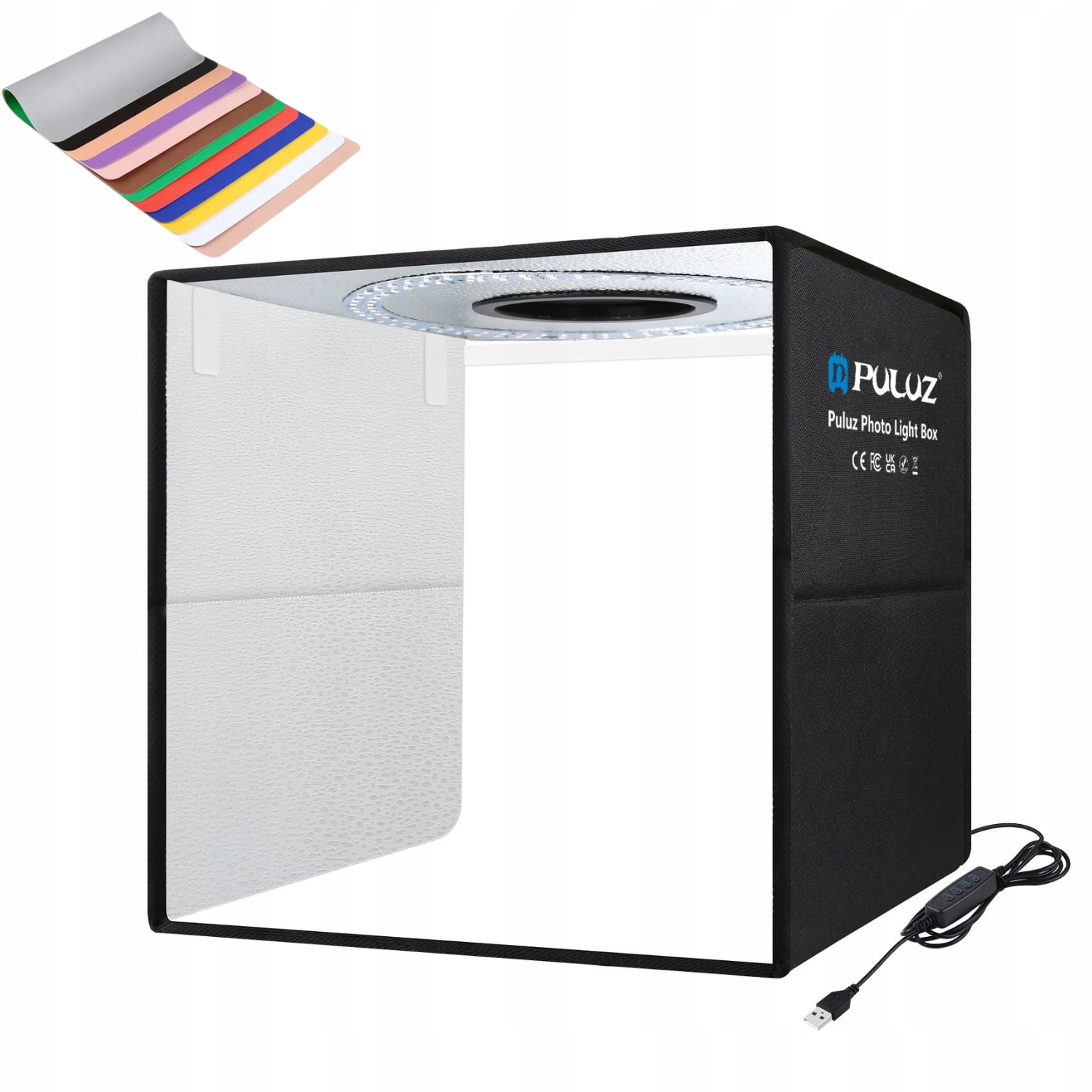 Namiot bezcieniowy Puluz PU5041B 40x40cm 6500K Led Cri 90