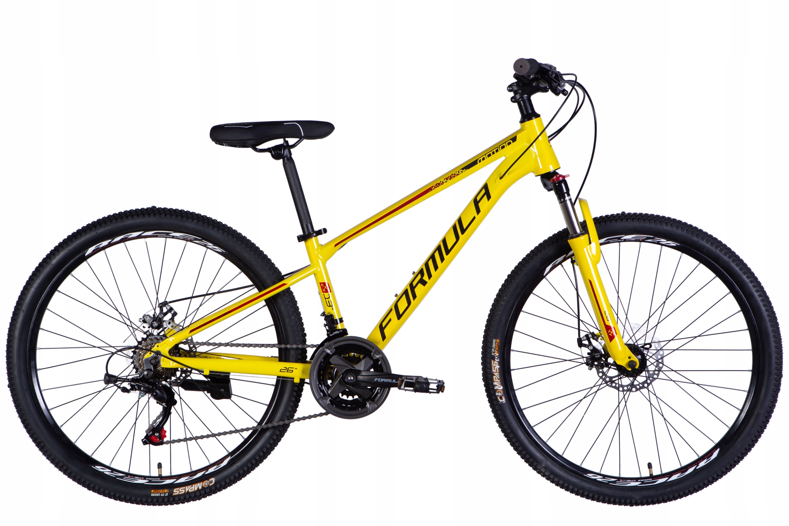 Rower Górski Mtb Koła 26" Amortyzacja 2xTARCZÓWKI 135-165cm Na Komunie