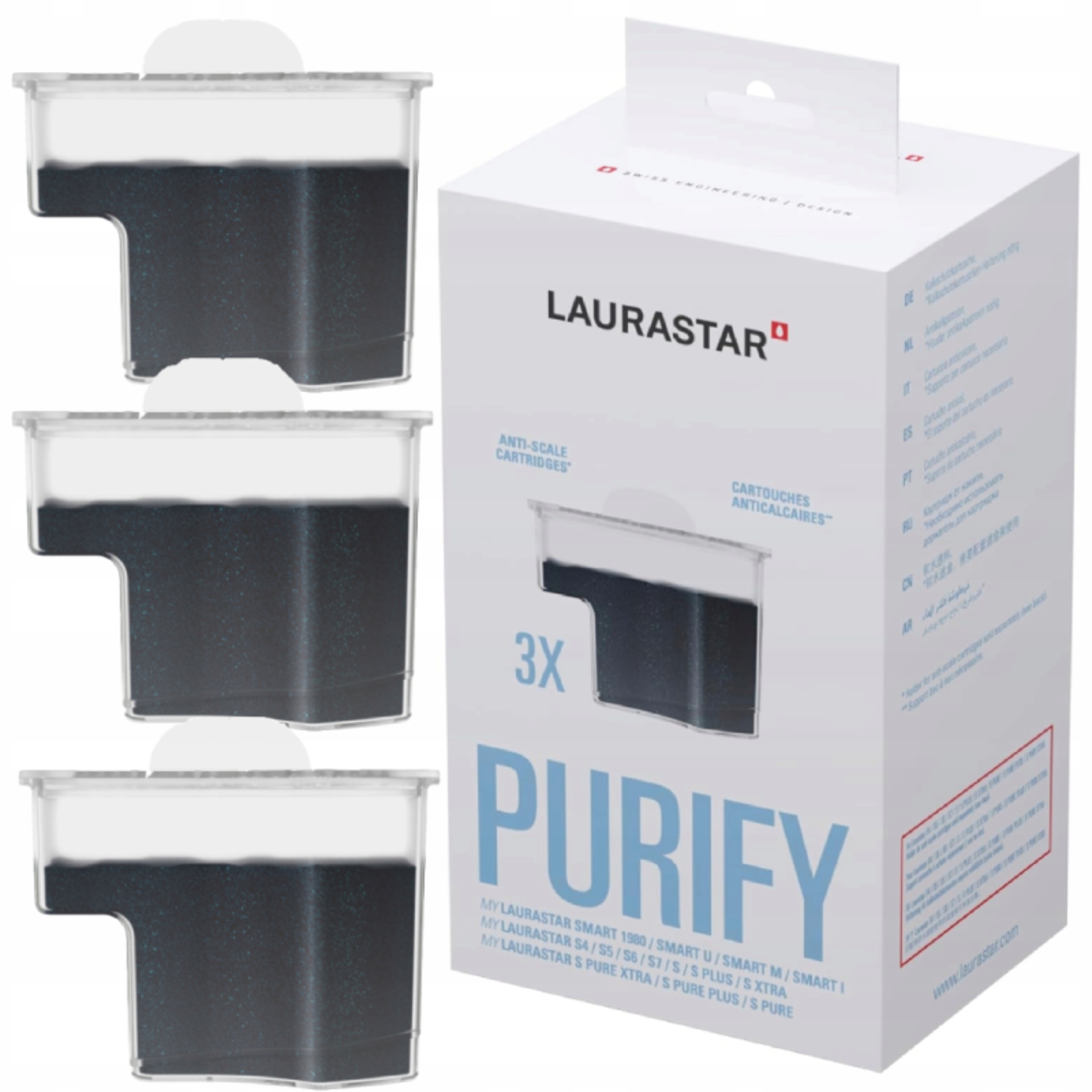 Kartridż filtrujący Filtr do Laurastar Smart Zestaw 3 szt.