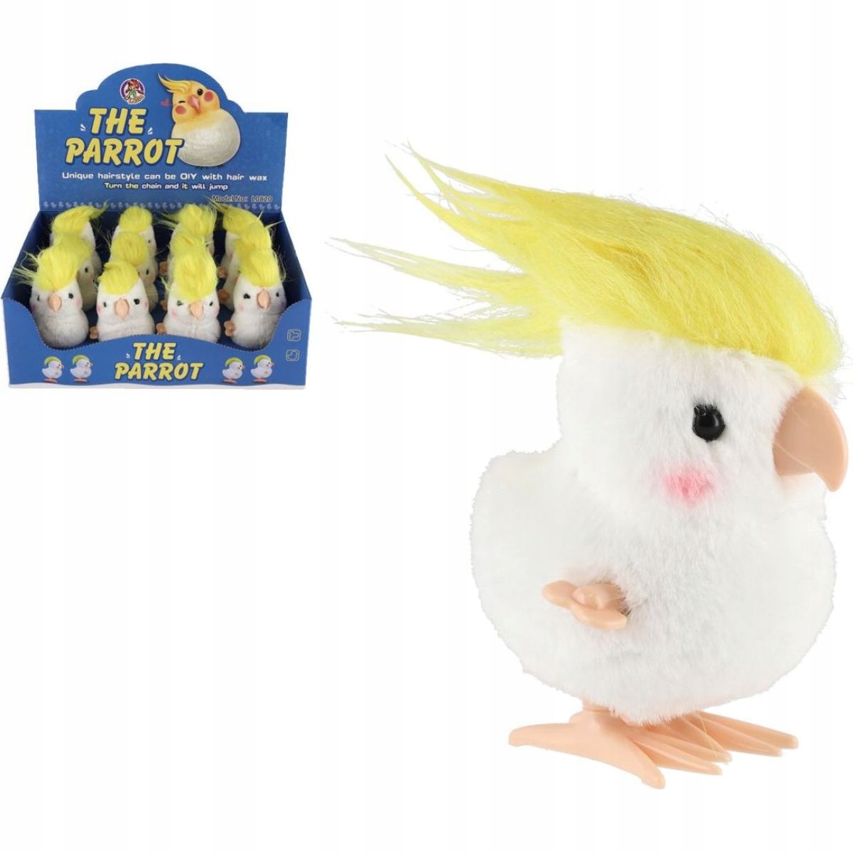 Teddies Papuga Nakręcana