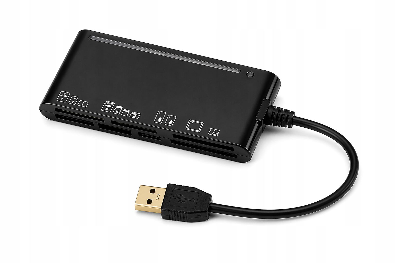 Czytnik kart USB 3.0 7w1 SD microSD CF MS szybki adapter