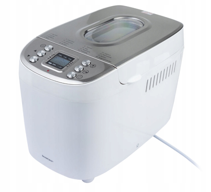 Wypiekacz Automat do pieczenia chleba białego i mieszanego. Wyrób dżemu