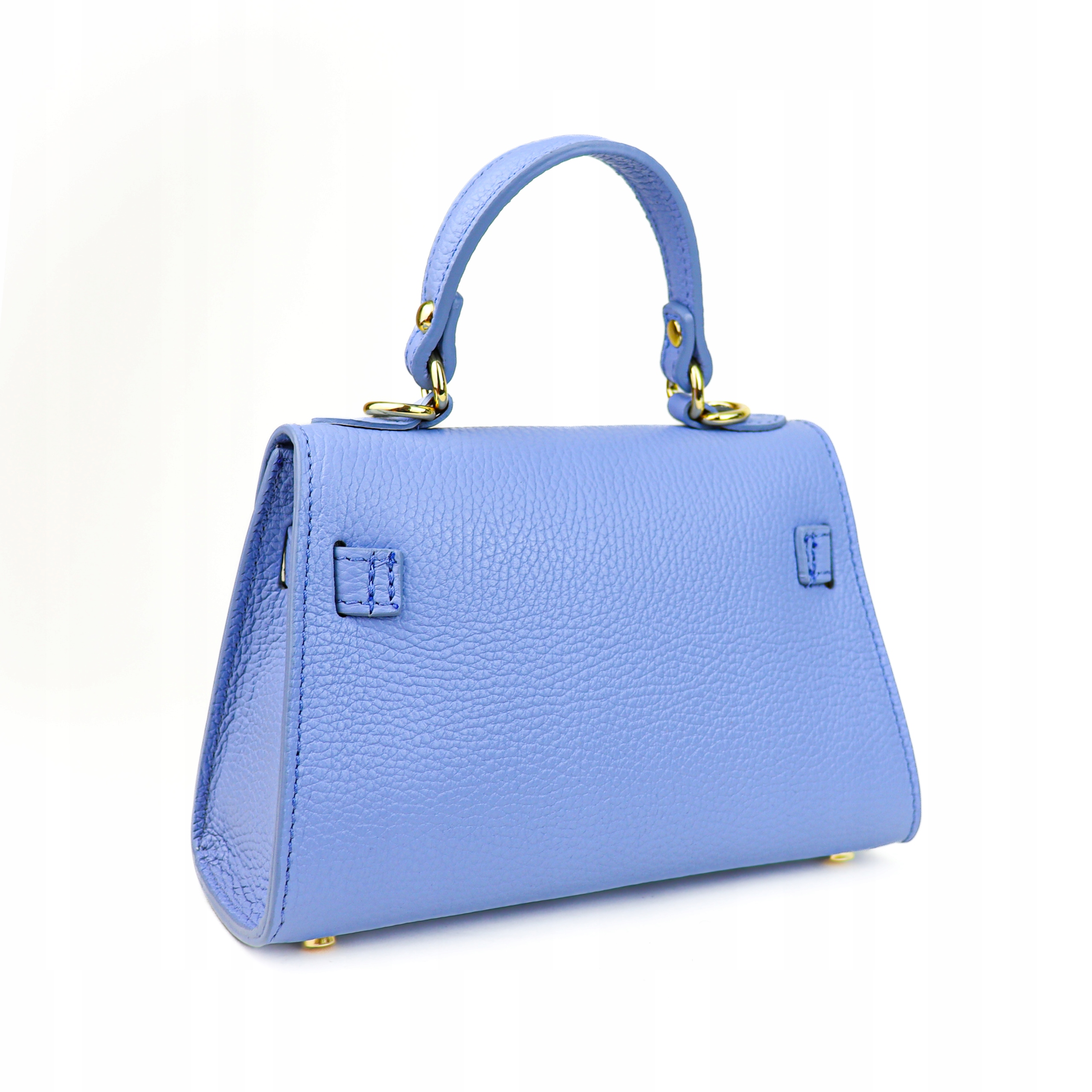 Torebka Damska Kuferek, skóra Emily Błękitny Kod producenta MR-1152-92-Bl