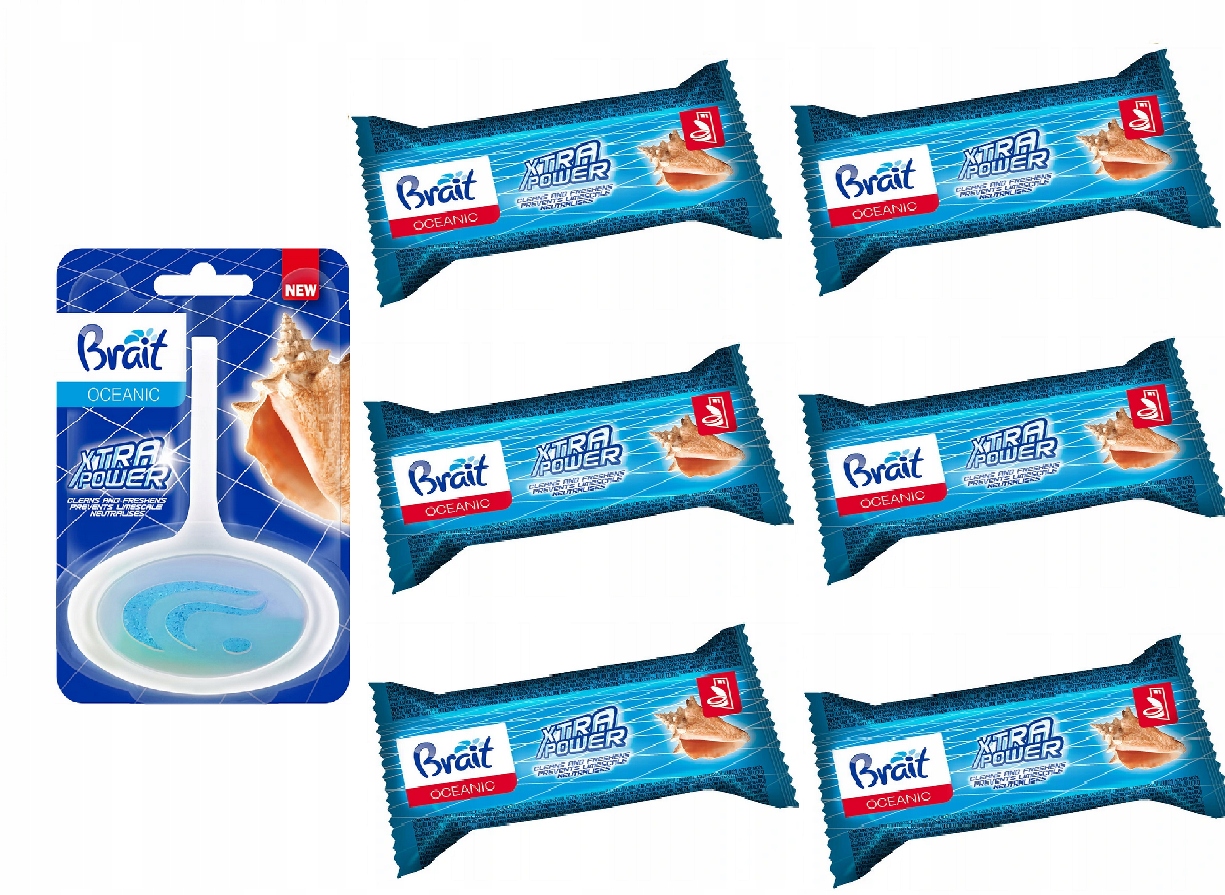 

Brait Kostka Wc 1-faz. Zawieszka+ 6xZapas Oceanic