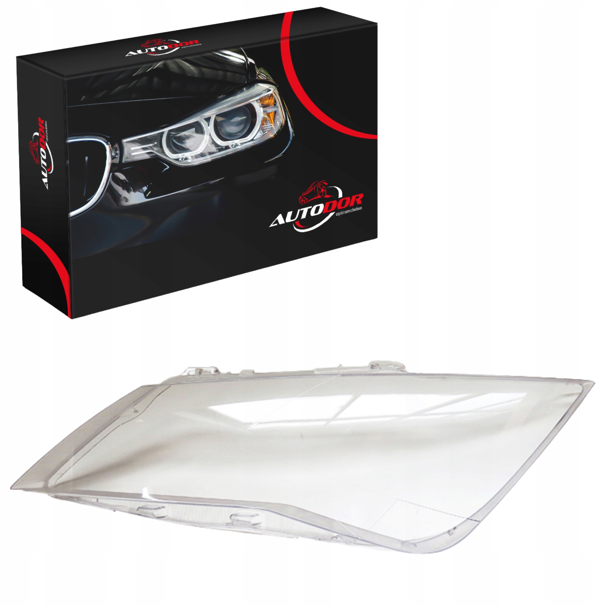 Seat Leon III 2012-2020 Stínidlo Sklo Světlometu Předního Světla Levé Nové
